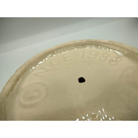 Soup Bowl 1988 Vintage Geese Double Handle Design NCE Crock Stew Desserts Soups - Picture 11 of 12